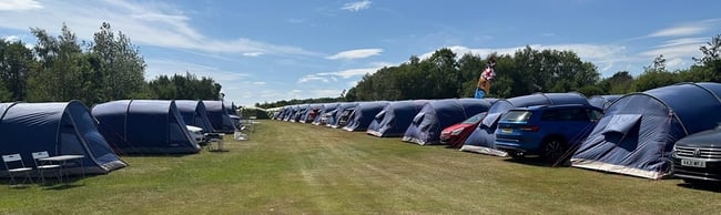 intentsGP Silverstone F1 campsite Classic Village