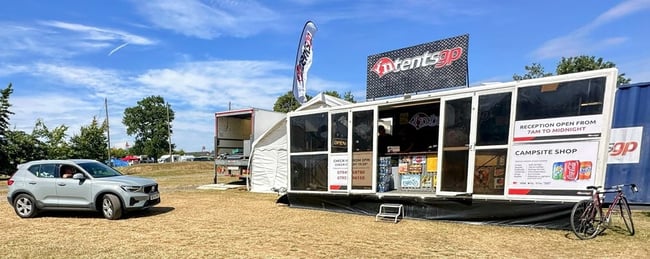 intentsGP Silverstone F1 campsite Classic Village