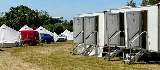 intentsGP Silverstone F1 campsite Classic Village