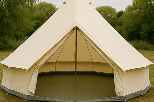 4/5 person basic unfurnished bell tent