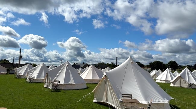 intentsGP campsite for the Belgian F1 Grand at Spa