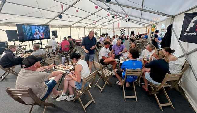 intentsGP Silverstone F1 campsite Premium Village