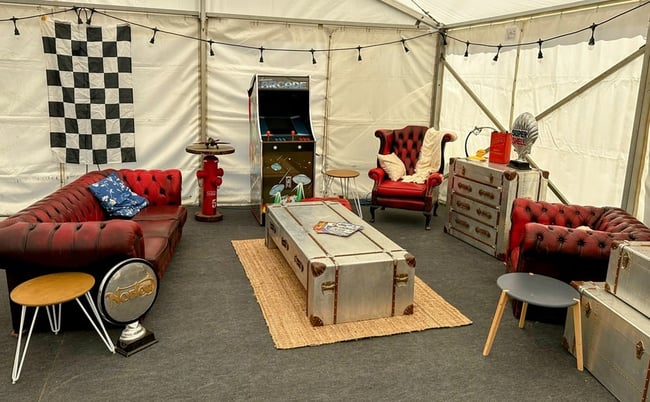 intentsGP Silverstone F1 campsite Premium Village