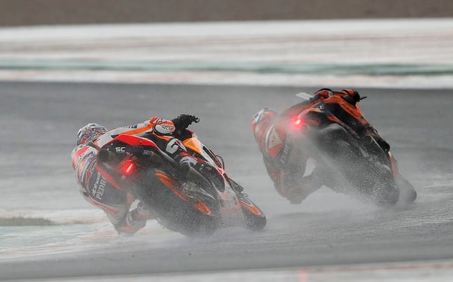 MotoGP Races in the Wet - What Changes?