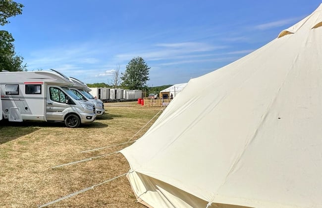 intentsGP Silverstone F1 campsite Premium Village