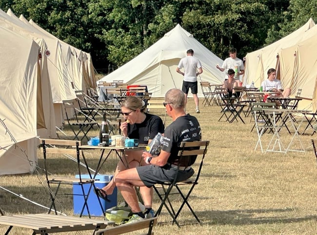 intentsGP Silverstone F1 campsite Premium Village