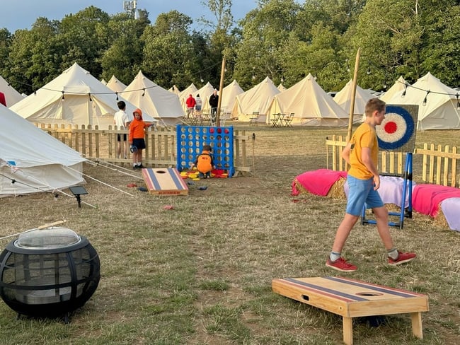 intentsGP Silverstone F1 campsite Premium Village