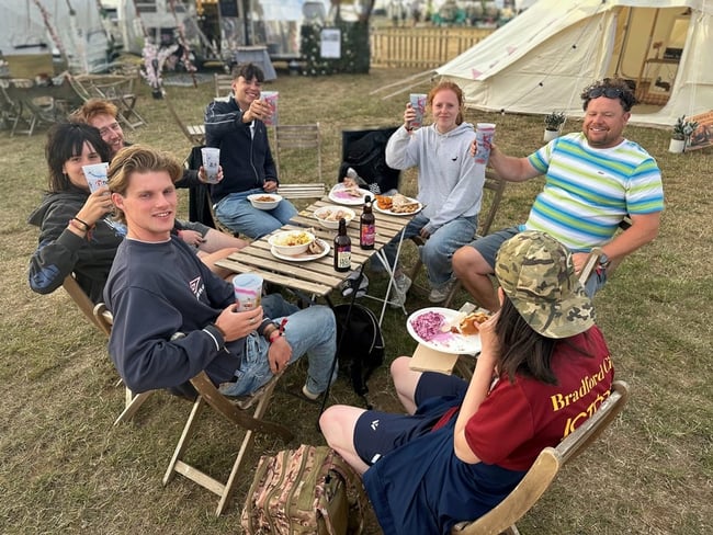 intentsGP Silverstone F1 campsite Premium Village