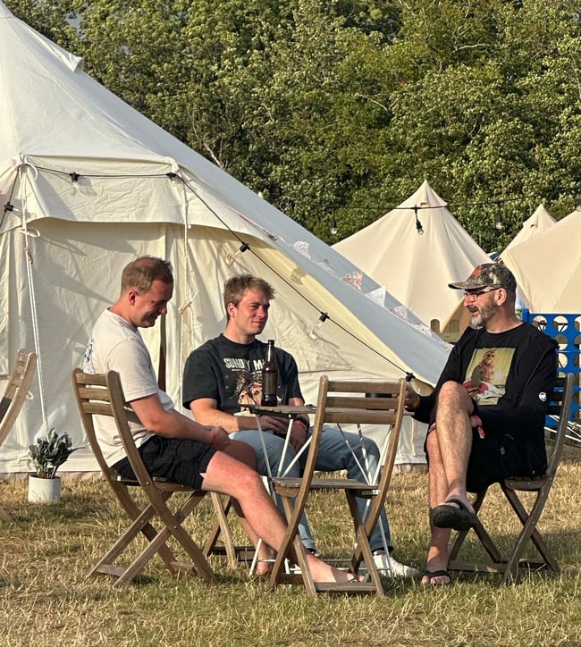 intentsGP Silverstone F1 campsite Premium Village