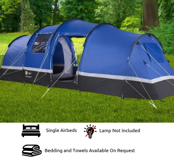 4/5 Person Group Standard Tent - British F1 Grand Prix