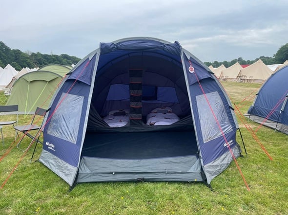 2-4 Person Family Standard Tent Option - British F1 Grand Prix