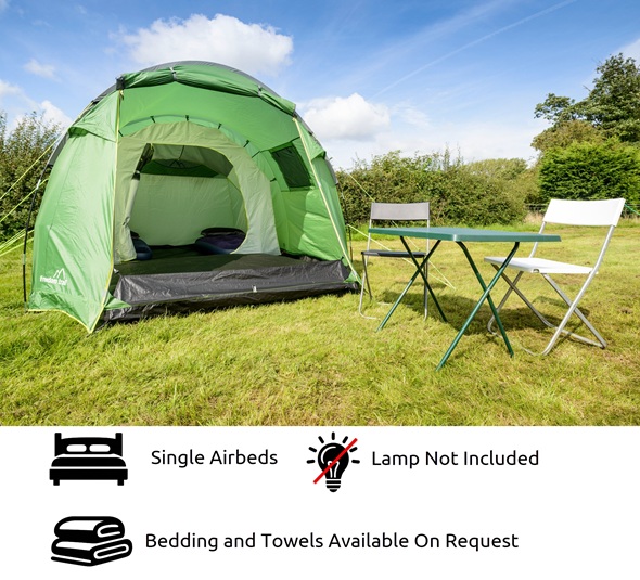 2 Person Standard Tent - British F1 Grand Prix