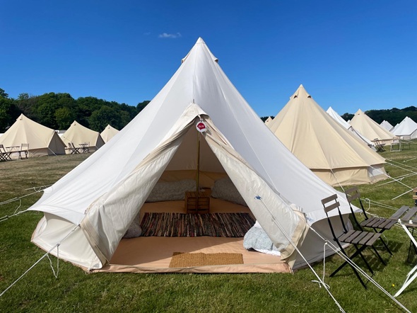 4/5 Person Glamping Tent - British MotoGP
