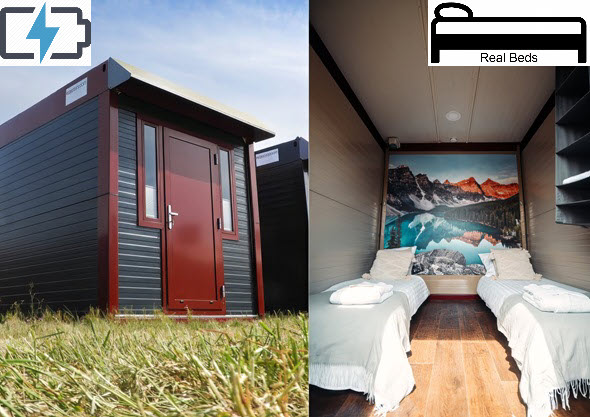 2 Person Evo Cabin - Isle of Man TT