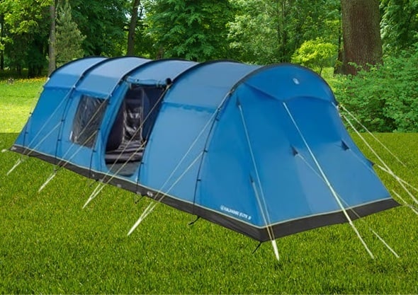8 Person Large Group Standard Tent - British F1 Grand Prix