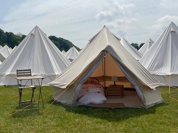 1 Person Glamping Tent - British F1 Grand Prix
