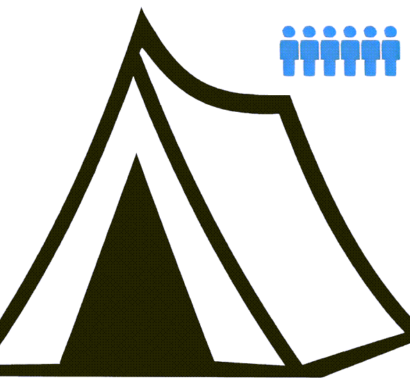 Camping Tent Pitch (up to 6 Persons) - Monza F1 Grand Prix