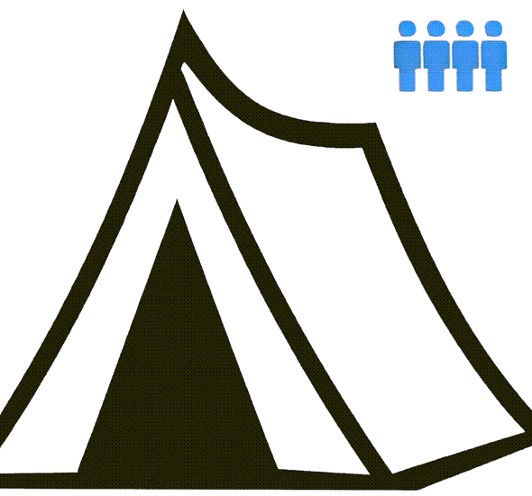 Camping Tent Pitch (up to 4 Persons) - Belgian F1 Grand Prix