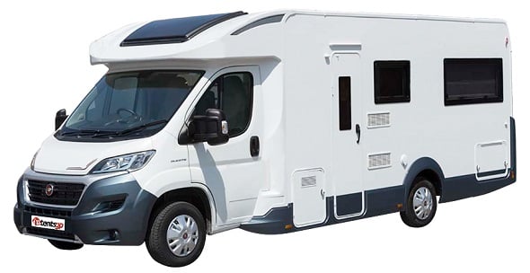 2-4 Person Luxury Motorhome - British F1 Grand Prix