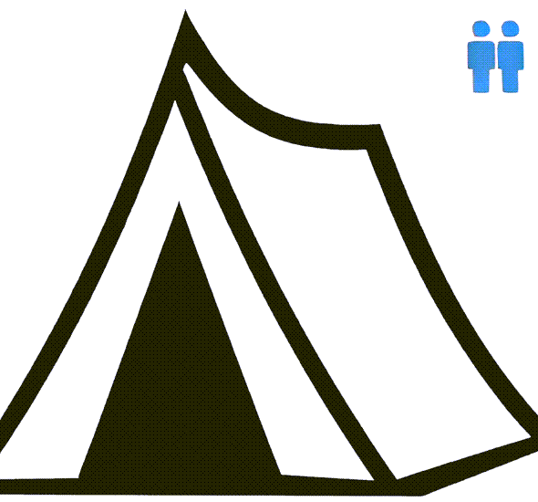 Camping Tent Pitch (2 Person) - Belgian F1 Grand Prix