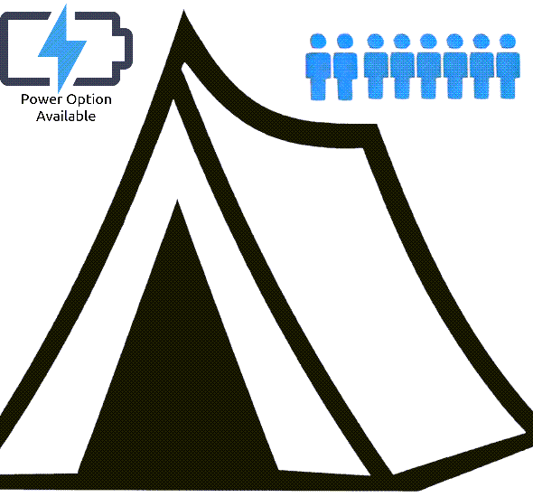 Camping Tent Pitch (up to 8 Persons) - Belgian F1 Grand Prix