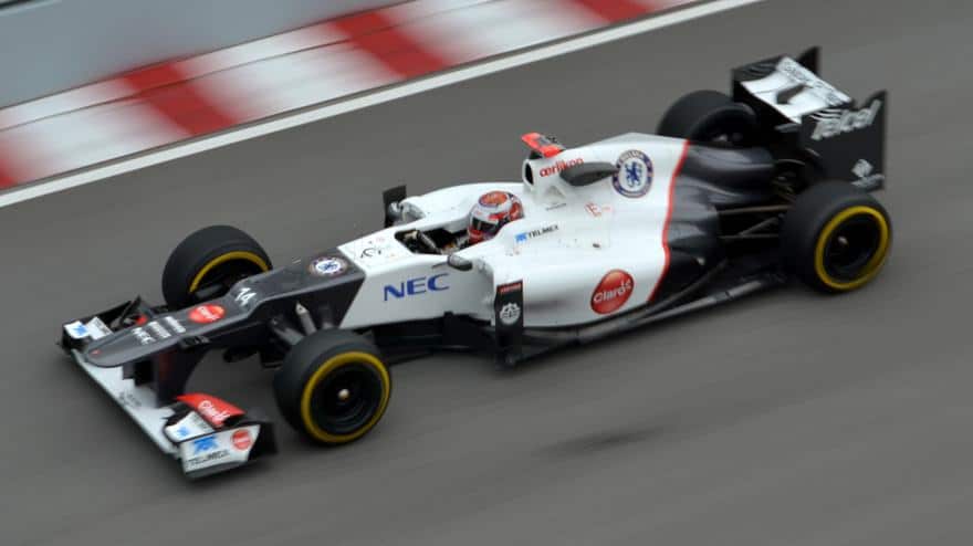 2012 F1 Canadian Grand Prix Kamui Kobayashi Sauber