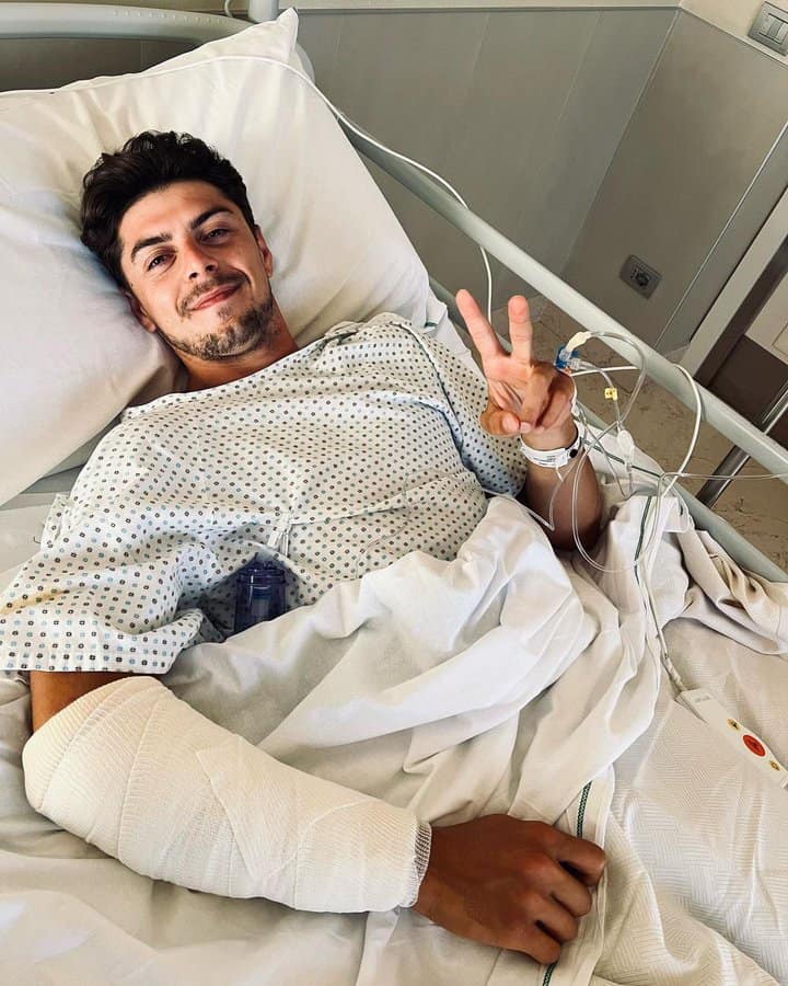 Fabio Di Giannantonio arm pump surgery