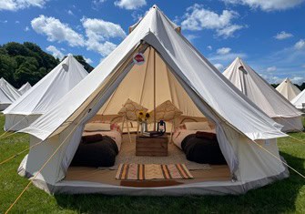 2/3 glamping tent