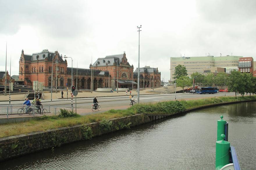 Groningen train station area