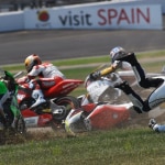 Moto2 crash 2010