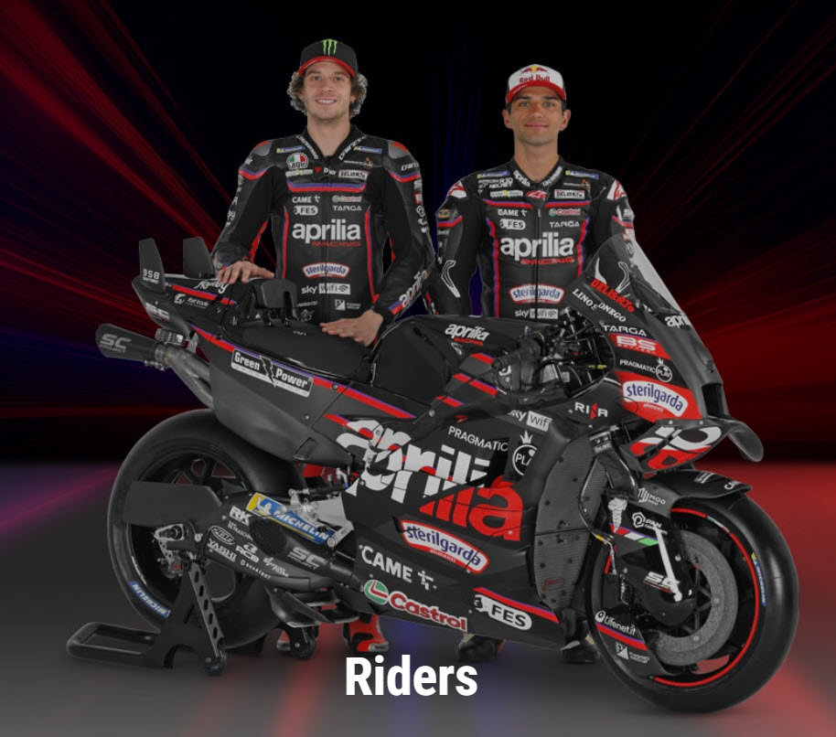 aprilia motogp team 2025
