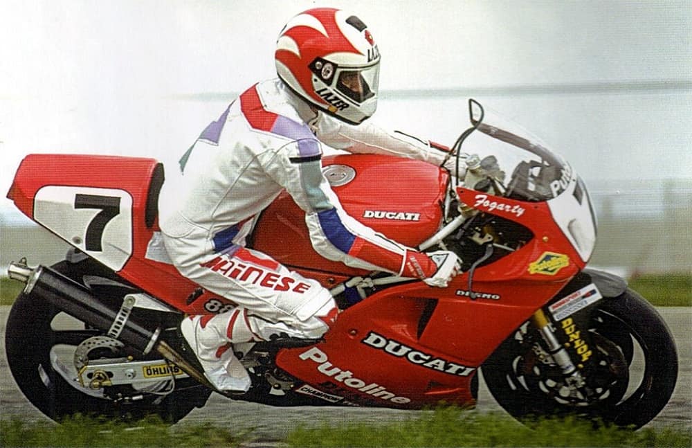 Carl Fogarty WSB 1992 Mugello