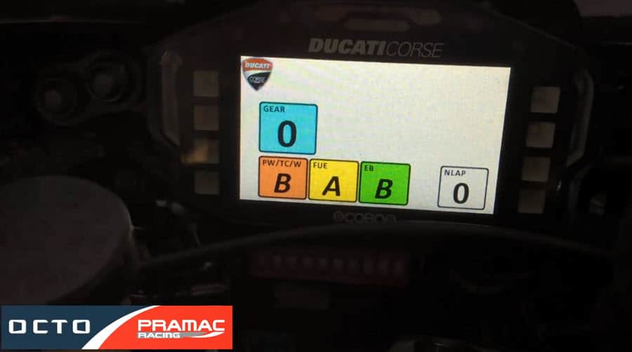 Ducati screen