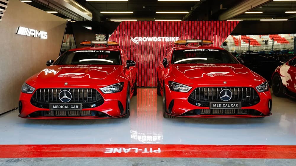 Mercedes F1 safety cars 2026