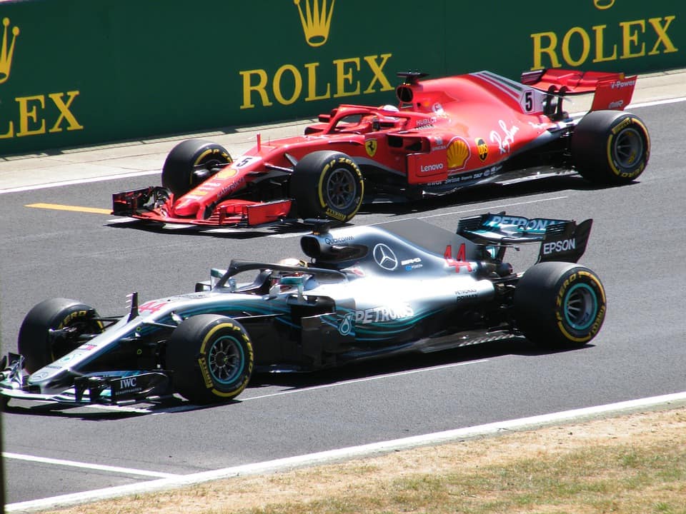f1 starting grid