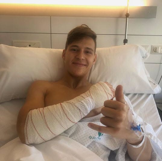 fabio quartararo arm pump surgery june 2019