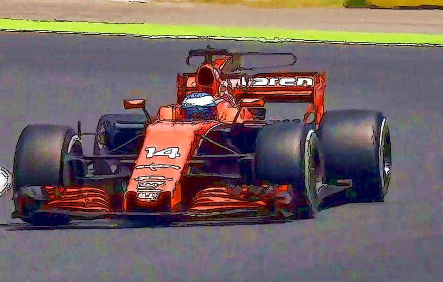 Fernando Alonso Spanish F1GP 2017 Art