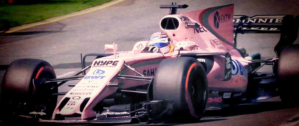 Rather splendid looking 2017 Force India F1 car