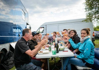 intentsGP pit crew at work (and play)