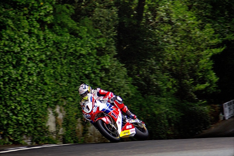 isle of man tt action photo