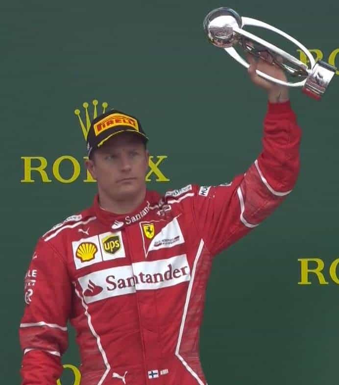 Kimi Raikkonen British Grand Prix 2017