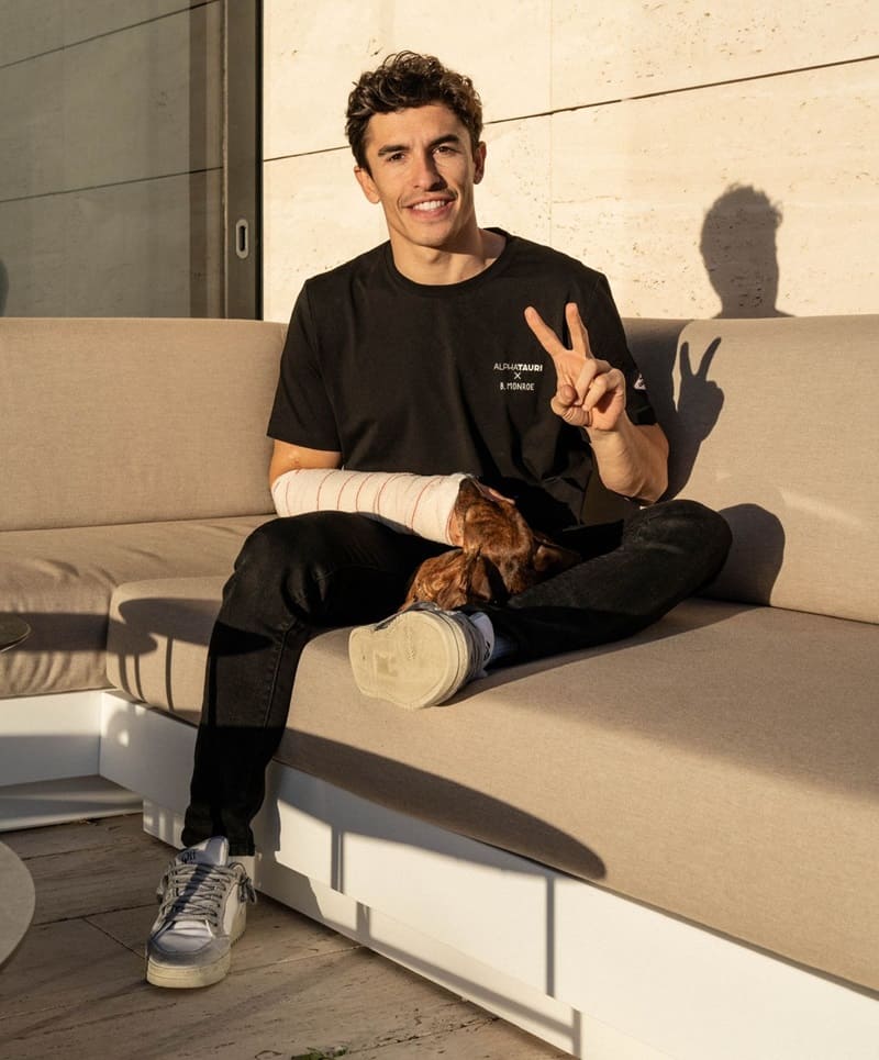 marc marquez arm pump 2023