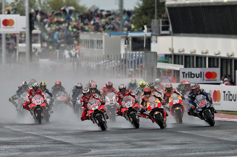 Misano MotoGP 2017 in the wet