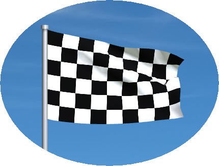 checkered flag motogp