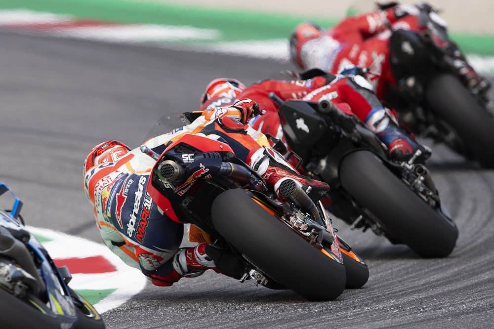 MotoGP cornering