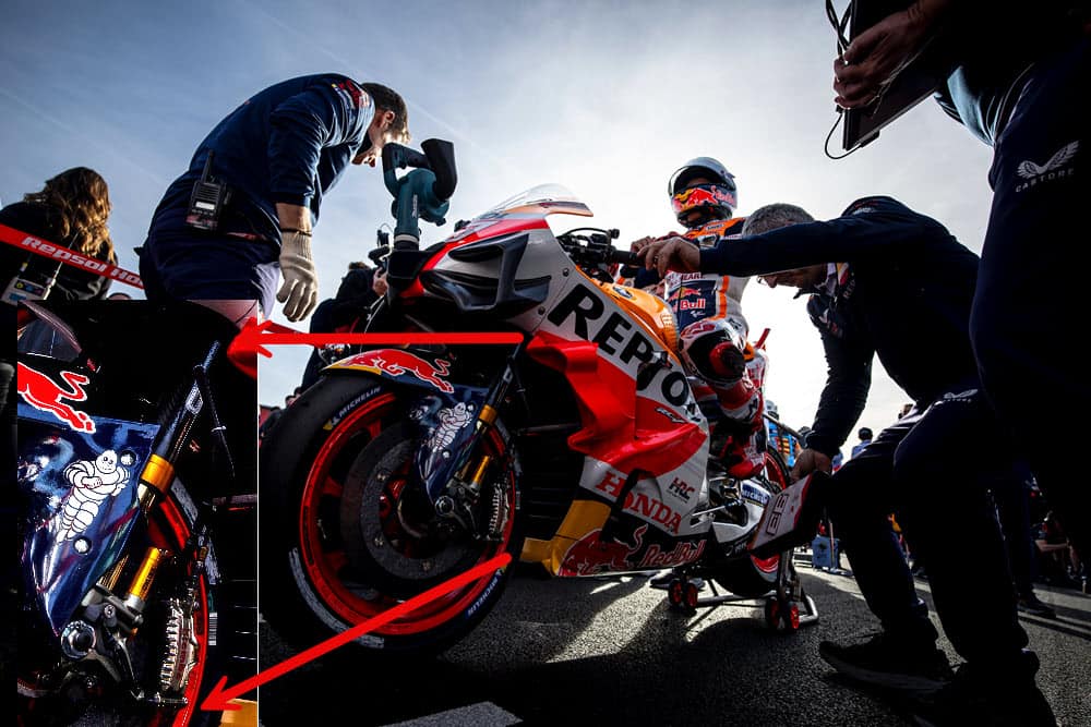 motogp front suspension