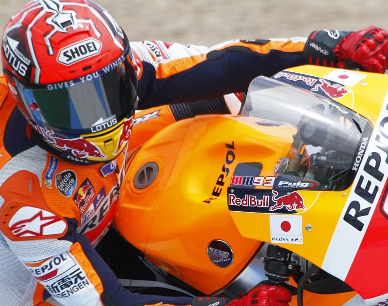Marc Marquex MotoGP fuel tank