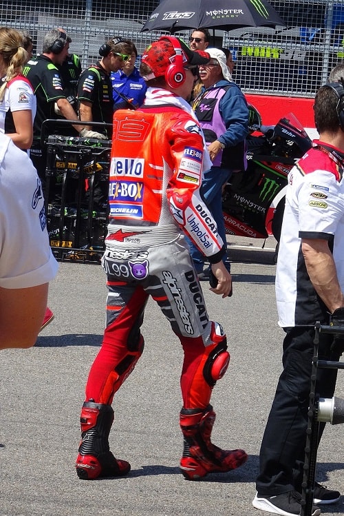 MotoGP leathers example