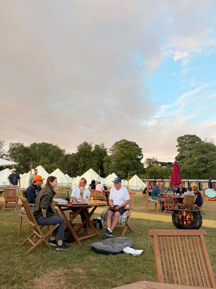 The intentsgp premium village at the british f1 grand prix