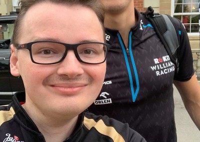 Owen with George Russell